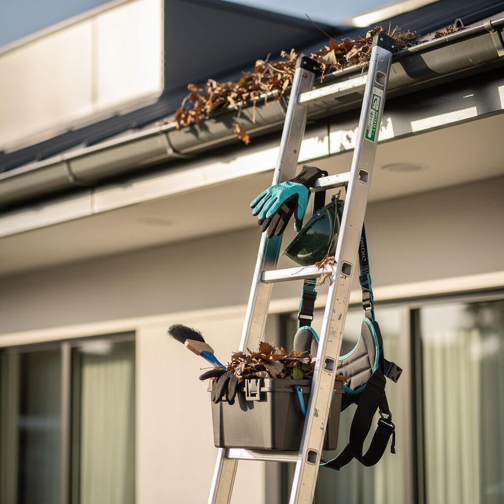Dachrinnenreinigung für Gewerbekunden – 2BRUEDER e.K.